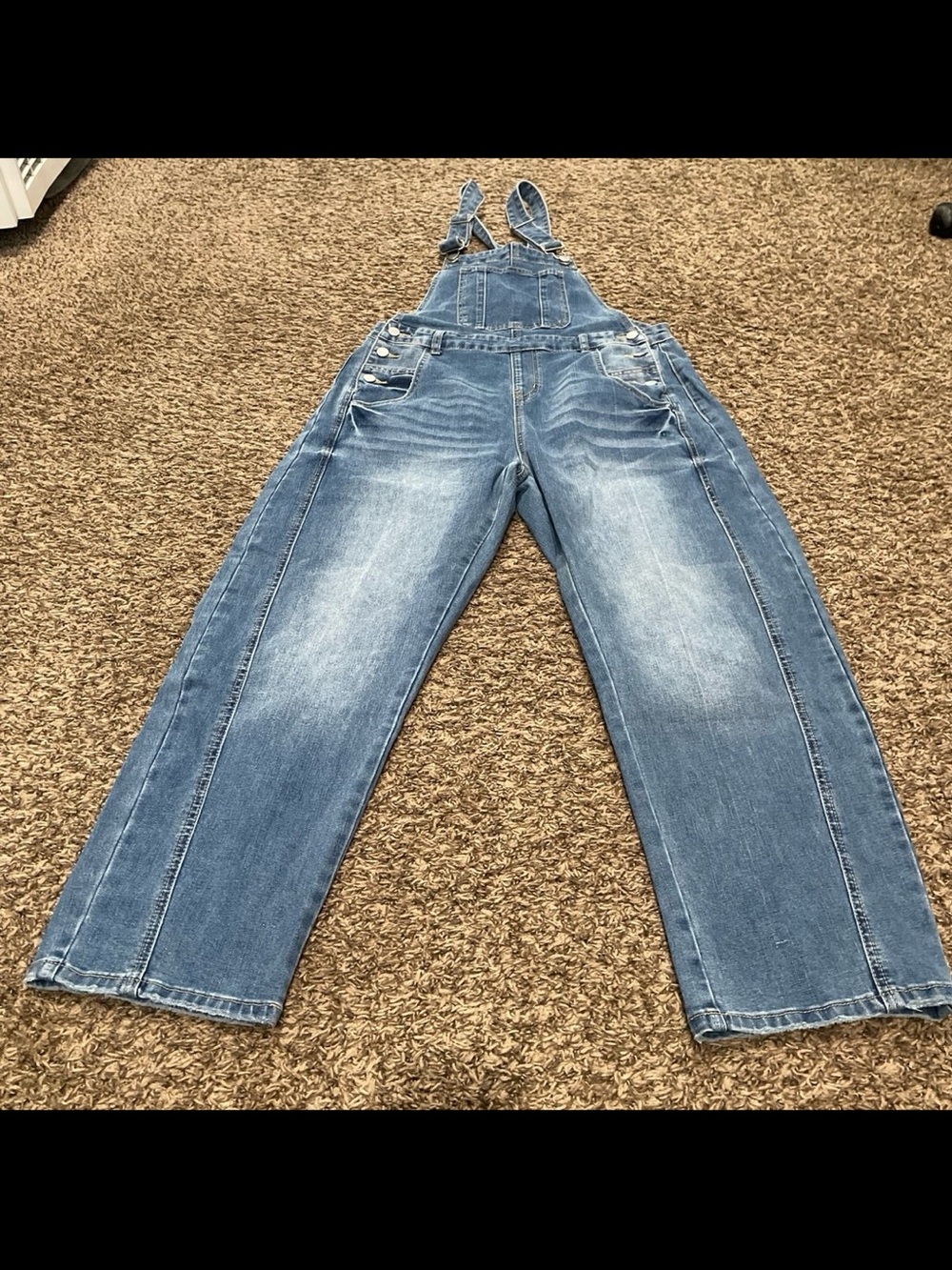 Flamingals NWOT barrel style overall size medium